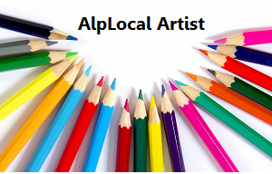 AlpLocal Watercolor Art Mobile Ads