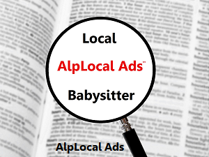 AlpLocal Babysitter Mobile Ads