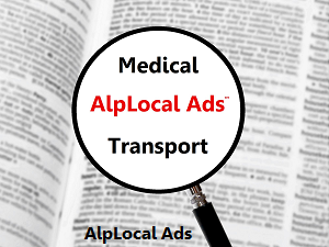 AlpLocal Medical Transport Mobile Ads