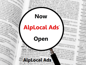 AlpLocal Mobile Ads Now Open