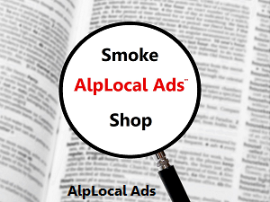 AlpLocal Smoke Shop Mobile Ads