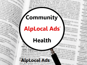 AlpLocal Community Health Mobile Ads