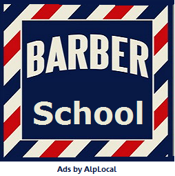 AlpLocal Barber School Mobile Ads