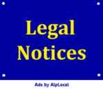 Website Legal Notices